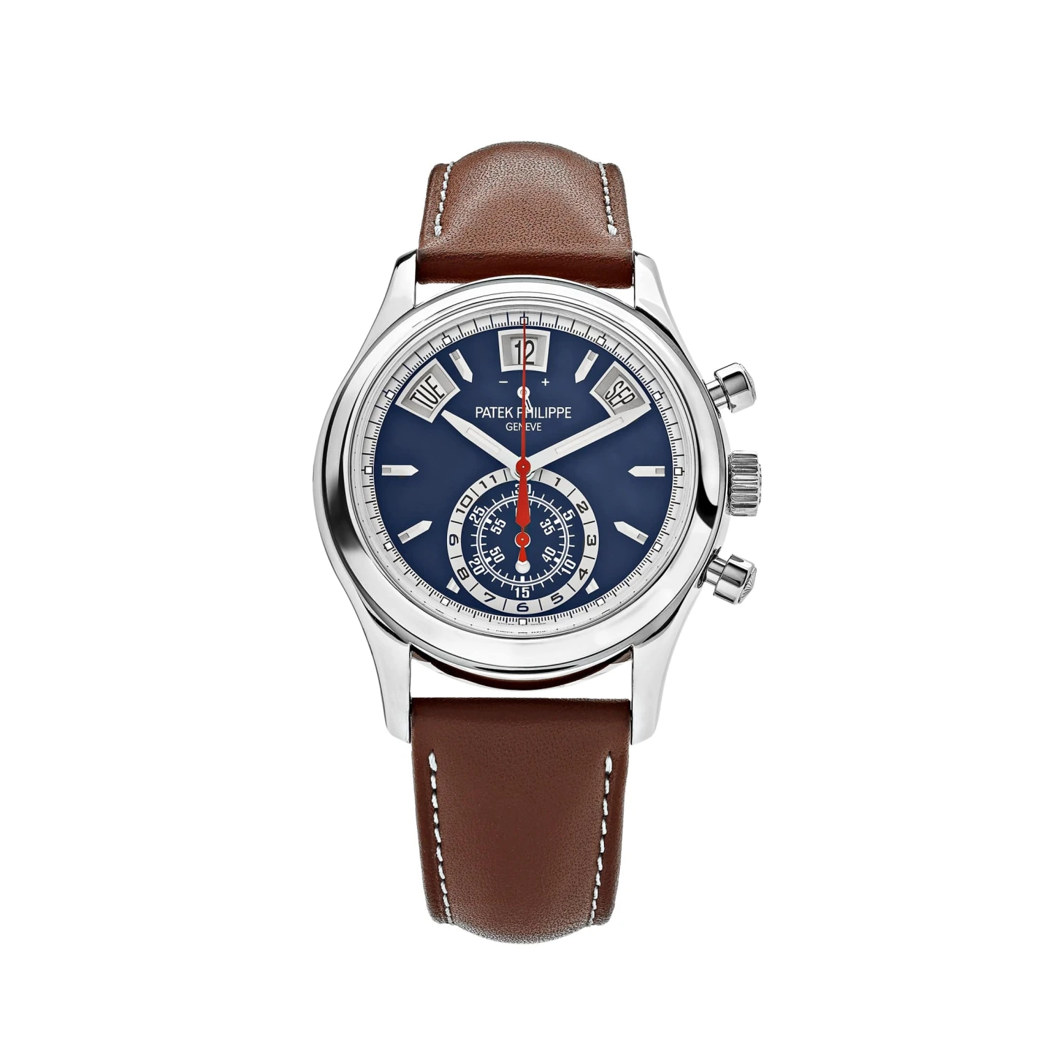 Patek Philippe Patek Philippe Complications 5960/01G-001 Annual Calendar Chronograph White Gold (2021) 1 Patek Philippe Patek Philippe Complications 5960/01G-001 Annual Calendar Chronograph White Gold (2021)