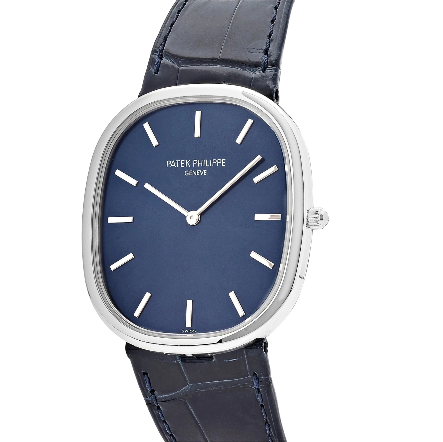 Patek Philippe Patek Philippe Golden Ellipse 5738P-001 Platinum Blue Dial (2021) 3 Patek Philippe Patek Philippe Golden Ellipse 5738P-001 Platinum Blue Dial (2021) - Image 3