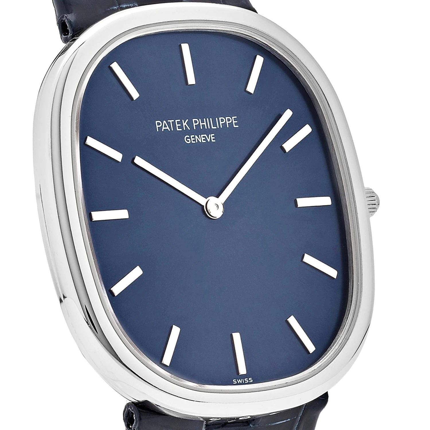 Patek Philippe Patek Philippe Golden Ellipse 5738P-001 Platinum Blue Dial (2021) 5 Patek Philippe Patek Philippe Golden Ellipse 5738P-001 Platinum Blue Dial (2021) - Image 5