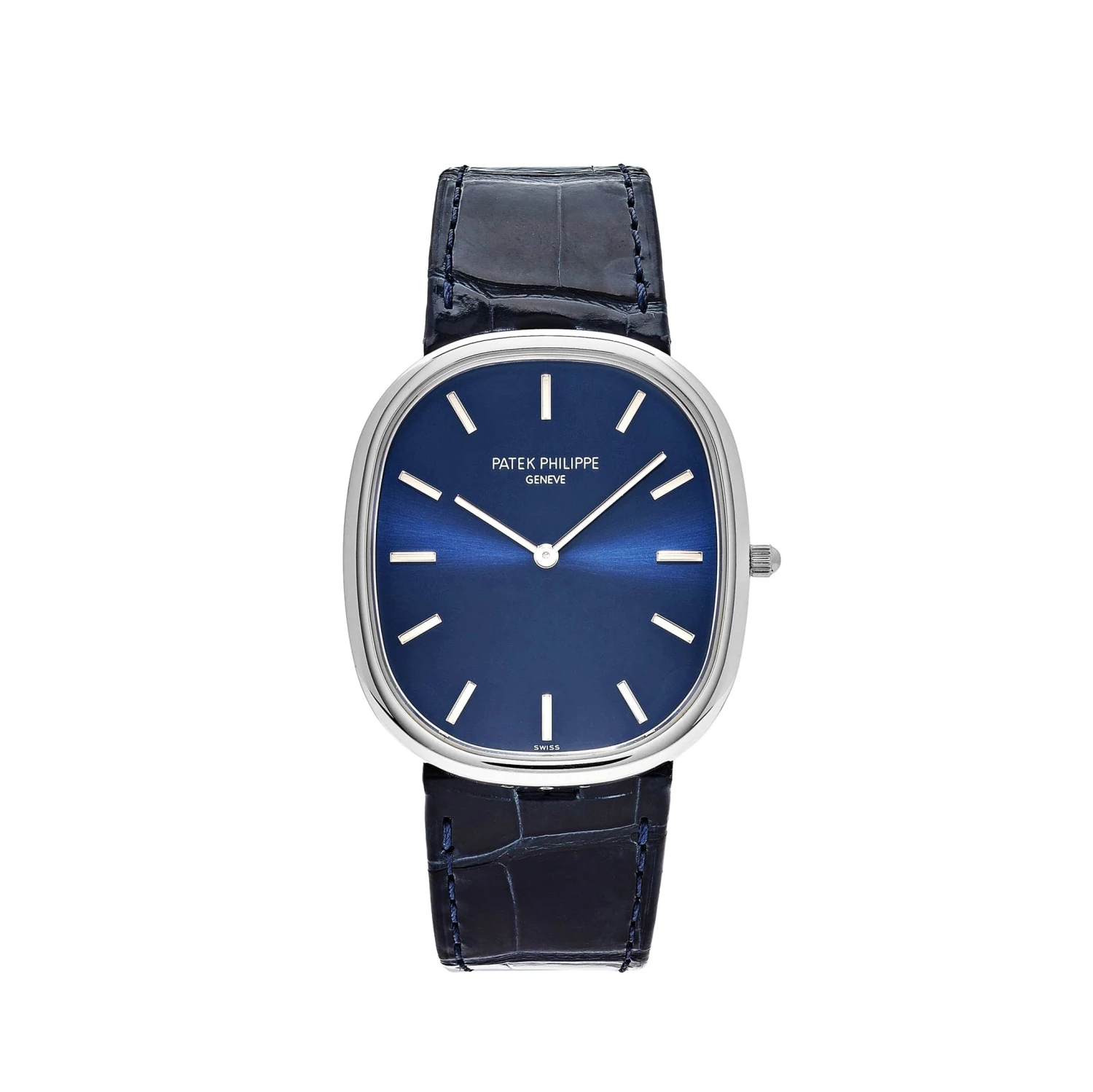 Patek Philippe Patek Philippe Golden Ellipse 5738P-001 Platinum Blue Dial (2021) 1 Patek Philippe Patek Philippe Golden Ellipse 5738P-001 Platinum Blue Dial (2021)