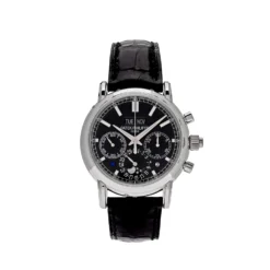 Patek Philippe Patek Philippe Grand Complications 5204P-011 Perpetual Calendar Chronograph Platinum Black Dial