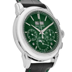 Patek Philippe Patek Philippe Grand Complications 5270P-014 Perpetual Calendar Chronograph Platinum Green Dial (2023) -Horaluxis Sales Store patek philippe grand complications 5270p 014 perpetual calendar chronograph platinum green dial 2023 patek philippe 41037351715060