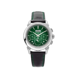 Patek Philippe Patek Philippe Grand Complications 5270P-014 Perpetual Calendar Platinum Green Dial Chronograph (2022)