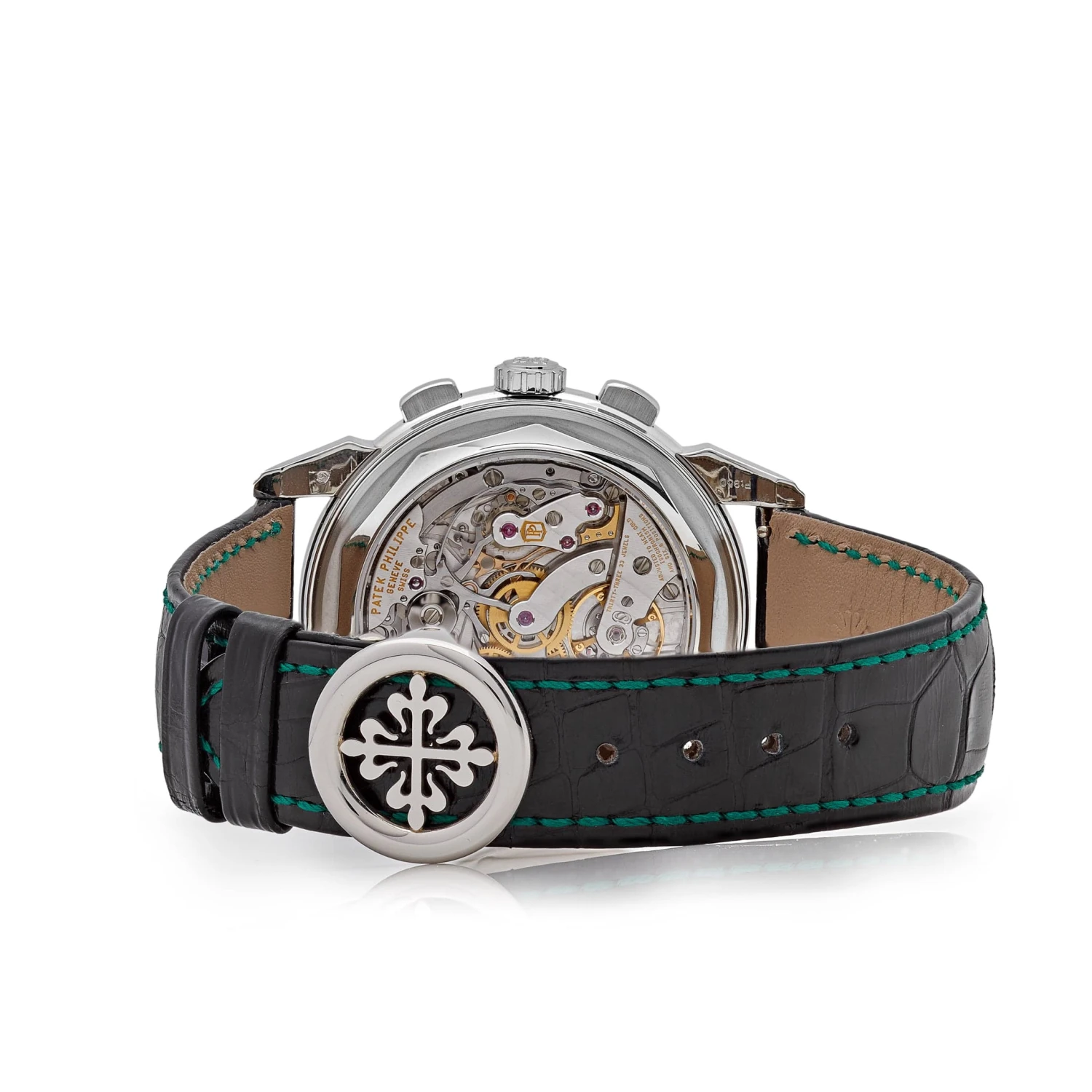 Patek Philippe Patek Philippe Grand Complications 5270P-014 Perpetual Calendar Platinum Green Dial Chronograph (2022) 7 Patek Philippe Patek Philippe Grand Complications 5270P-014 Perpetual Calendar Platinum Green Dial Chronograph (2022) - Image 7