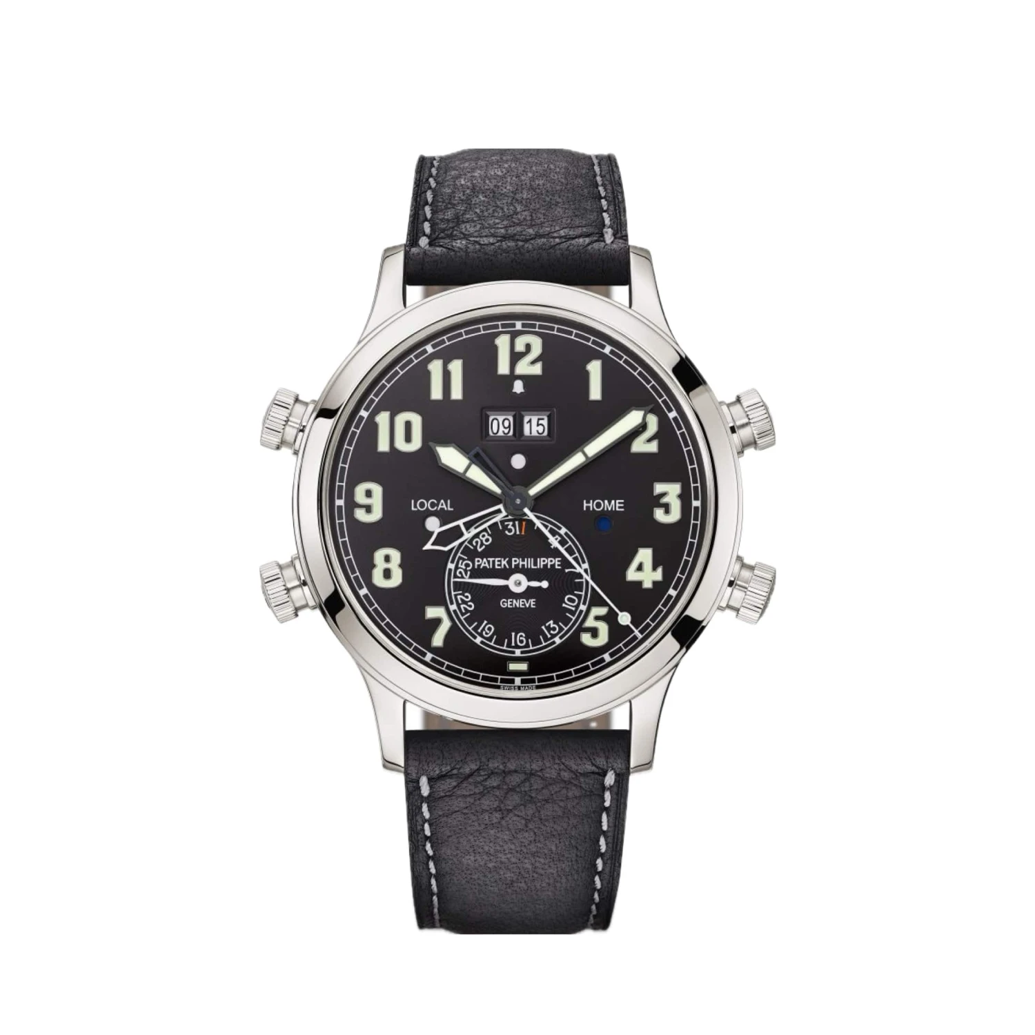 Patek Philippe Patek Philippe Grand Complications 5520P-001 Alarm Travel Time Platinum (2024) 1 Patek Philippe Patek Philippe Grand Complications 5520P-001 Alarm Travel Time Platinum (2024)