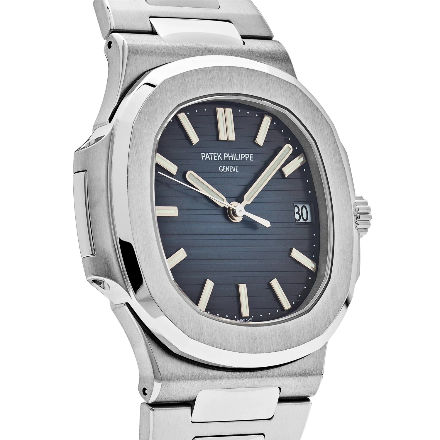 Patek Philippe Patek Philippe Nautilus 5711/1A-010 Date Stainless Steel Blue Dial 4 Patek Philippe Patek Philippe Nautilus 5711/1A-010 Date Stainless Steel Blue Dial - Image 4