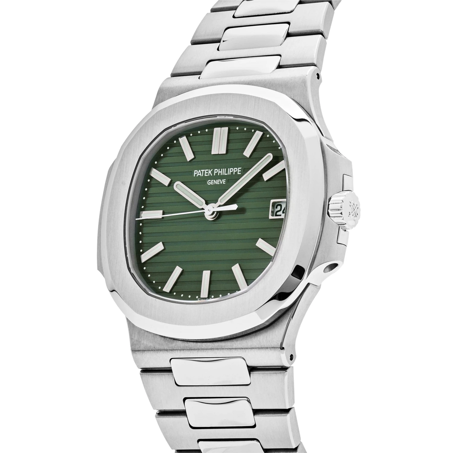 Patek Philippe Patek Philippe Nautilus 5711/1A-014 Stainless Steel Green Dial (2021) 3 Patek Philippe Patek Philippe Nautilus 5711/1A-014 Stainless Steel Green Dial (2021) - Image 3