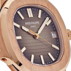 Patek Philippe Patek Philippe Nautilus 5711/1R Date Rose Gold Brown Dial -Horaluxis Sales Store patek philippe nautilus 5711 1r date rose gold brown dial patek philippe 40662284435700