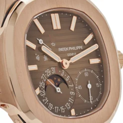 Patek Philippe Patek Philippe Nautilus 5712/1R-001 Moon Phase Rose Gold (2023) -Horaluxis Sales Store patek philippe nautilus 5712 1r 001 moon phase rose gold 2023 patek philippe 41690006192372