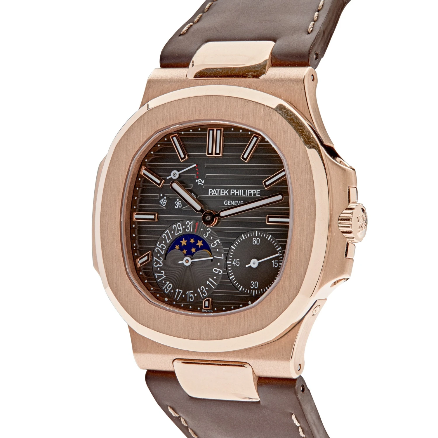 Patek Philippe Patek Philippe Nautilus 5712R-001 Moon Phase Rose Gold 4 Patek Philippe Patek Philippe Nautilus 5712R-001 Moon Phase Rose Gold - Image 4