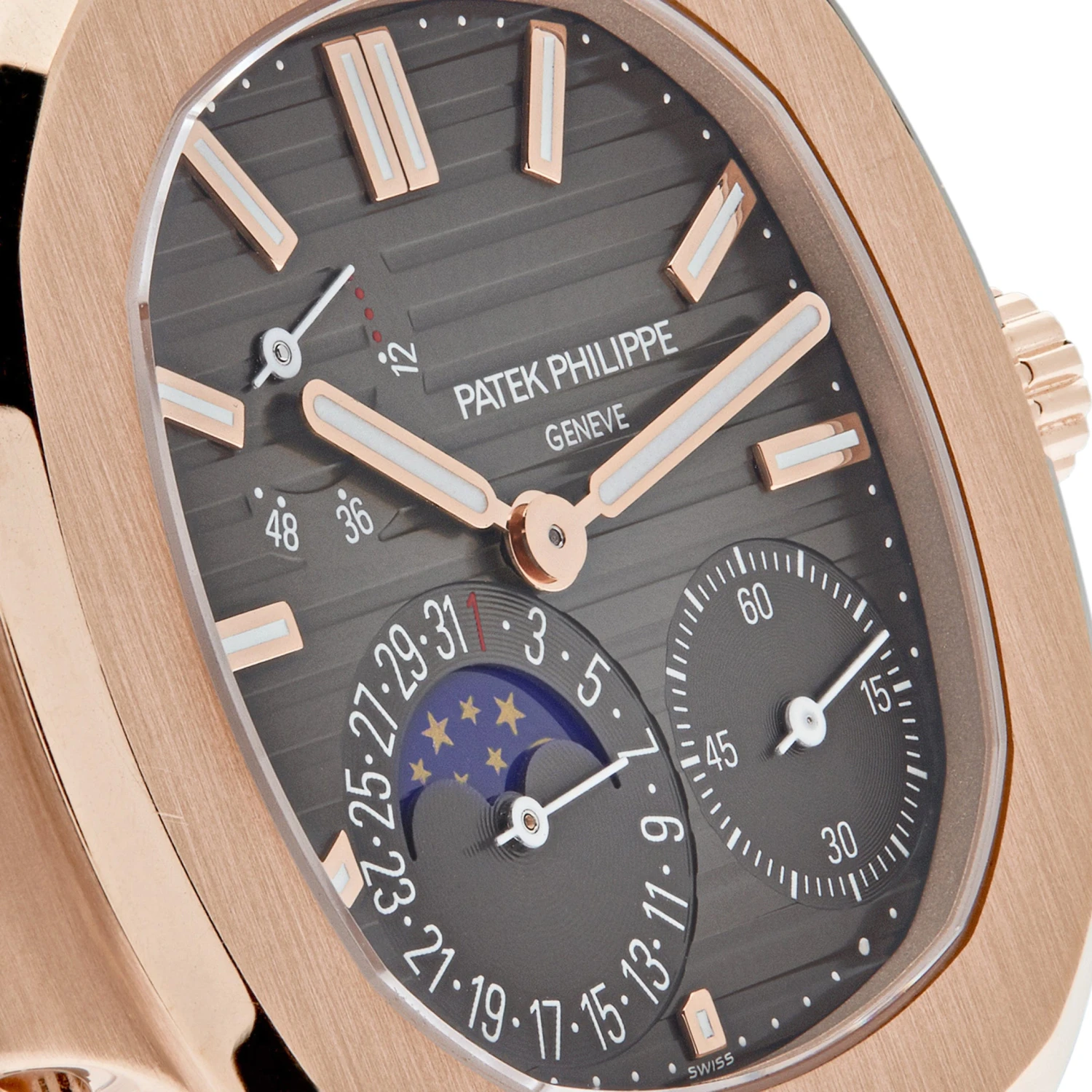 Patek Philippe Patek Philippe Nautilus 5712R-001 Moon Phase Rose Gold 6 Patek Philippe Patek Philippe Nautilus 5712R-001 Moon Phase Rose Gold - Image 6