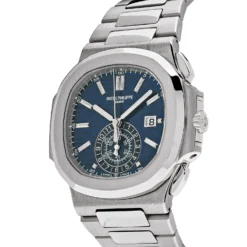 Patek Philippe Patek Philippe Nautilus 5976/1G-001 '40th Anniversary' Chronograph White Gold Blue Diamond Dial Limited Edition (2017) -Horaluxis Sales Store patek philippe nautilus 5976 1g 001 40th anniversary chronograph white gold blue diamond dial limited edition 2017 patek philippe 40265739075828