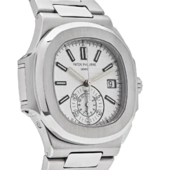 Patek Philippe Patek Philippe Nautilus 5980/1A-019 Chronograph Date Stainless Steel White Dial (2015) -Horaluxis Sales Store patek philippe nautilus 5980 1a 019 stainless steel chronograph date white dial 2015 patek philippe 40726273949940