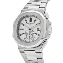 Patek Philippe Patek Philippe Nautilus 5980/1A-019 Chronograph Date Stainless Steel White Dial (2015) -Horaluxis Sales Store patek philippe nautilus 5980 1a 019 stainless steel chronograph date white dial 2015 patek philippe 40726274015476
