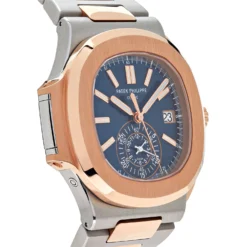 Patek Philippe Patek Philippe Nautilus 5980/1AR-001 Chronograph Stainless Steel Rose Gold Blue Dial -Horaluxis Sales Store patek philippe nautilus 5980 1ar 001 chronograph two toned stainless steel rose gold blue dial 2020 patek philippe 40265821159668