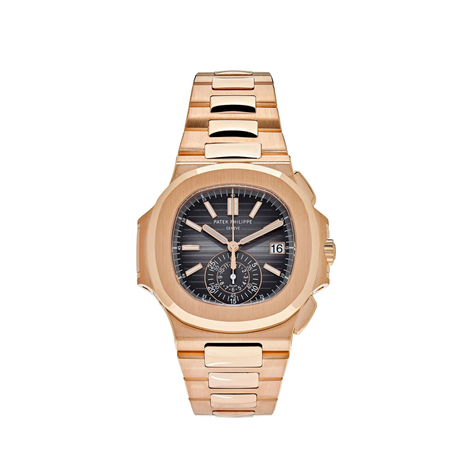 Patek Philippe Patek Philippe Nautilus 5980/1R-001 Chronograph Date Rose Gold (2023) 1 Patek Philippe Patek Philippe Nautilus 5980/1R-001 Chronograph Date Rose Gold (2023)