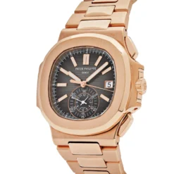 Patek Philippe Patek Philippe Nautilus 5980/1R-001 Flyback Chronograph Date Rose Gold Black Dial -Horaluxis Sales Store patek philippe nautilus 5980 1r flyback chronograph date rose gold black dial patek philippe 40726303899892