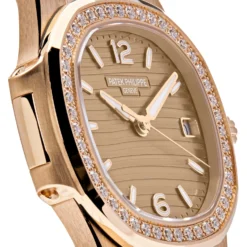 Patek Philippe Patek Philippe Nautilus 7010/1R-012 Quartz Rose Gold Diamond Bezel -Horaluxis Sales Store patek philippe nautilus 7010 1r 012 quartz rose gold diamond bezel 2022 patek philippe 40425246458100