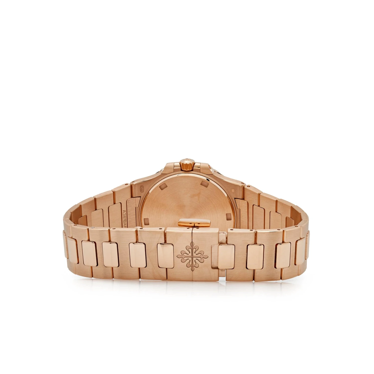 Patek Philippe Patek Philippe Nautilus 7010/1R-013 'Ladies' Quartz Rose Gold Purple Diamond Bezel 5 Patek Philippe Patek Philippe Nautilus 7010/1R-013 'Ladies' Quartz Rose Gold Purple Diamond Bezel - Image 5