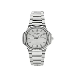 Patek Philippe Patek Philippe Nautilus 7118/1200A-010 'Ladies' Stainless Steel Silver Dial Diamond Bezel (2021)