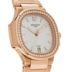 Patek Philippe Patek Philippe Nautilus 7118/1200R-001 'Ladies Automatic Tiffany & Co.' Rose Gold Diamond Bezel -Horaluxis Sales Store patek philippe nautilus 7118 1200r 001 ladies automatic tiffany co rose gold diamond bezel patek philippe 40265952362740