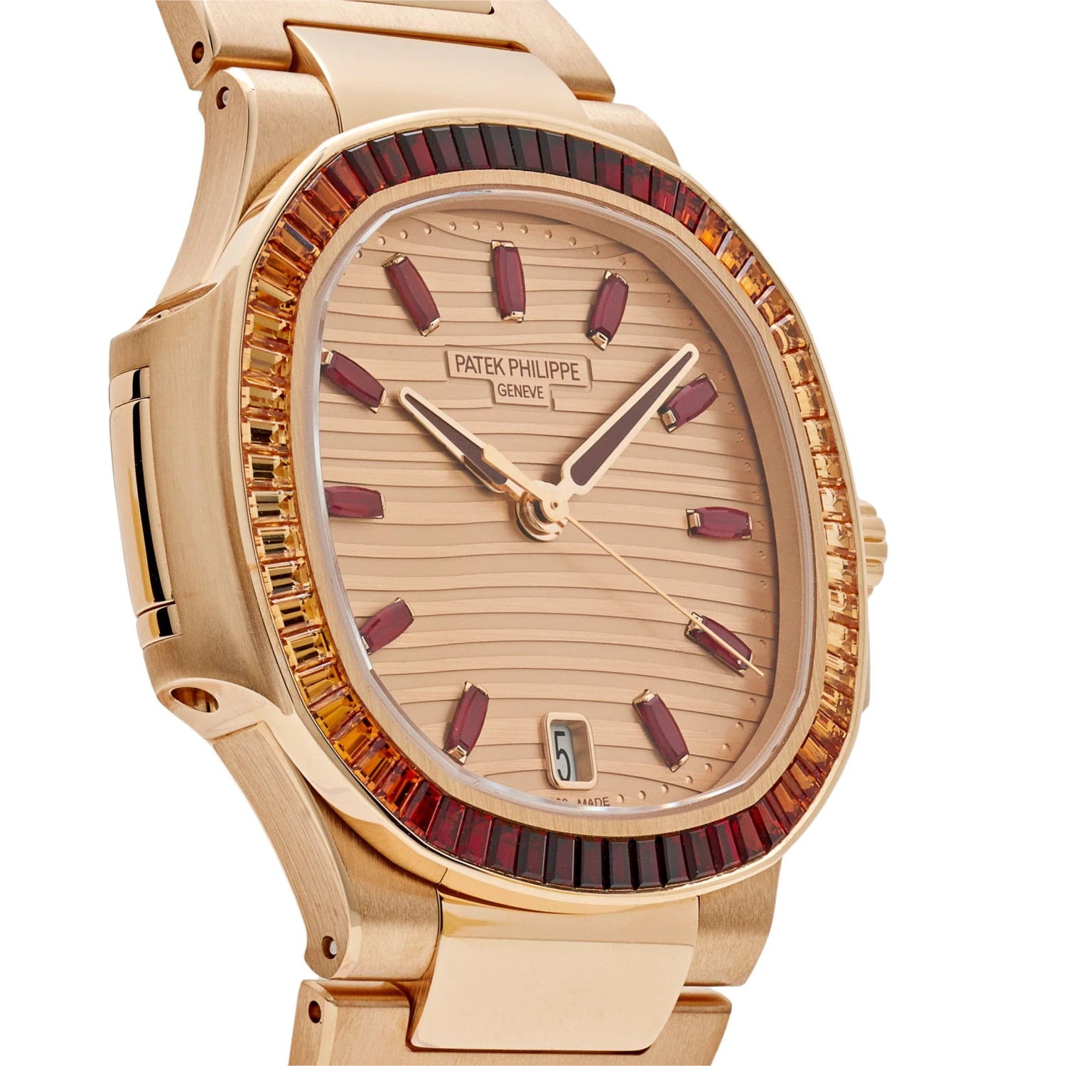 Patek Philippe Patek Philippe Nautilus 7118/1300R-001 'Ladies' Rose Gold 4 Patek Philippe Patek Philippe Nautilus 7118/1300R-001 'Ladies' Rose Gold - Image 4