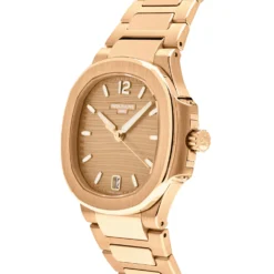 Patek Philippe Patek Philippe Nautilus 7118/1R-010 'Ladies' Date Rose Gold -Horaluxis Sales Store patek philippe nautilus 7118 1r 010 ladies date rose gold 2022 patek philippe 40262940164340