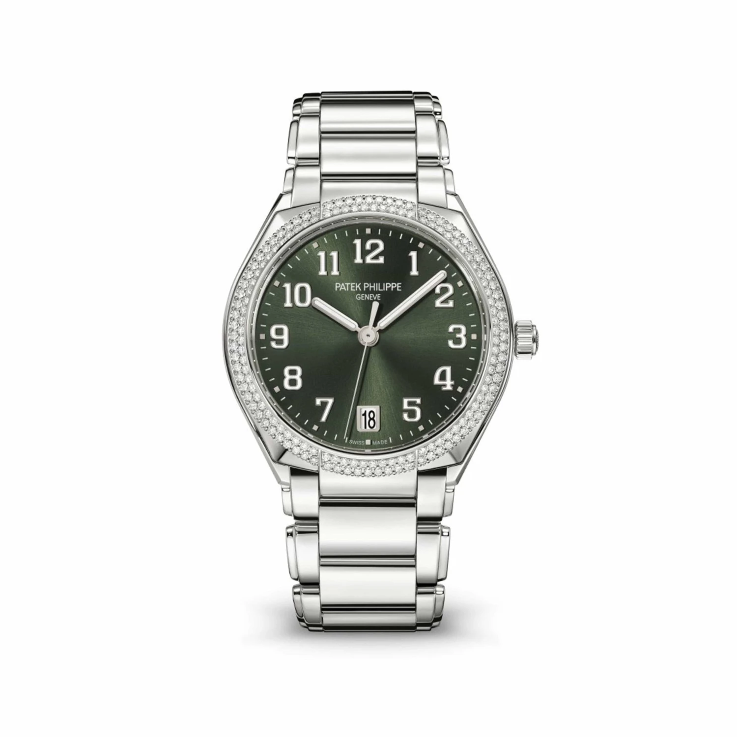Patek Philippe Patek Philippe Twenty-4 Selfwinding 7300/1200A-011 Green Dial Diamond Bezel (2024) 1 Patek Philippe Patek Philippe Twenty-4 Selfwinding 7300/1200A-011 Green Dial Diamond Bezel (2024)