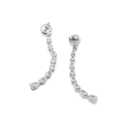Jewels Aficionado Pear-Shaped Diamond Drop Earrings -Horaluxis Sales Store pear shaped diamond drop earrings jewels aficionado 41903273607412