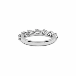 Jewels Aficionado Pear-Shaped Diamond Half Eternity White Gold Band 7 Jewels Aficionado Pear-Shaped Diamond Half Eternity White Gold Band -Horaluxis Sales Store pear shaped diamond half eternity white gold band jewels aficionado 41833130950900