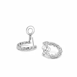 Jewels Aficionado Pear-Shaped Diamond Hoop Earrings 5 Jewels Aficionado Pear-Shaped Diamond Hoop Earrings -Horaluxis Sales Store pear shaped diamond hoop earrings jewels aficionado 41893589123316