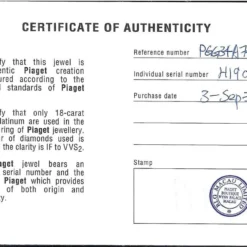 Piaget Piaget 'Possession Collection' White Gold And Diamond Band -Horaluxis Sales Store piaget possession collection white gold and diamond band piaget 40967055671540