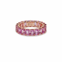 Jewels Aficionado Pink Sapphire Eternity Band