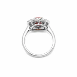 Jewels Aficionado Pink Sapphire And Diamond Cluster Ring 7 Jewels Aficionado Pink Sapphire And Diamond Cluster Ring -Horaluxis Sales Store platinum pink sapphire and diamond cocktail ring wjewel 160101 jewels aficionado 41885530030324