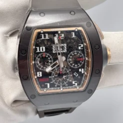 Richard Mille Richard Mille RM 011 Brown Ceramic TZP Asia Edition -Horaluxis Sales Store richard mille brown ceramic rose gold tzp asia edition rm 011 richard mille 40428591415540