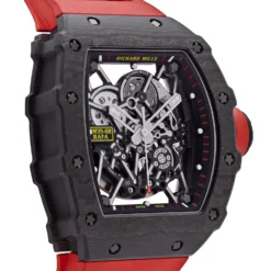 Richard Mille Richard Mille RM 35-02 Carbon TPT Red Strap -Horaluxis Sales Store richard mille carbon tpt rm 35 02 richard mille 40266529505524