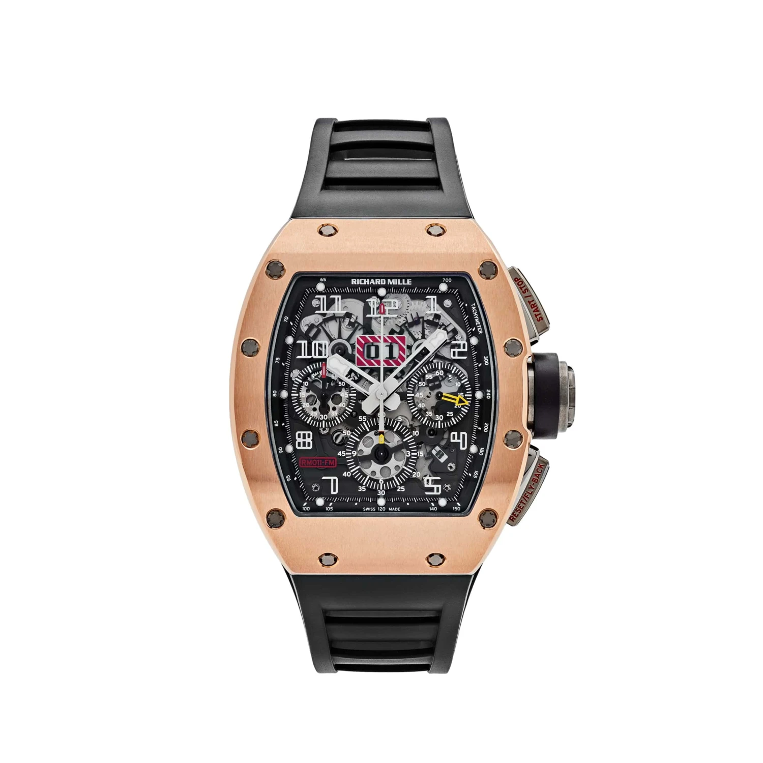 Richard Mille Richard Mille RM 011 Felipe Massa Chronograph Rose Gold 1 Richard Mille Richard Mille RM 011 Felipe Massa Chronograph Rose Gold