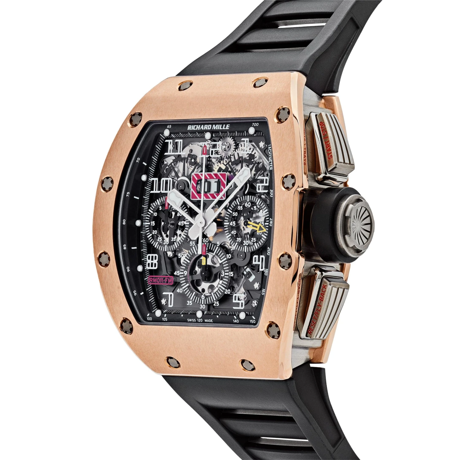 Richard Mille Richard Mille RM 011 Felipe Massa Chronograph Rose Gold 3 Richard Mille Richard Mille RM 011 Felipe Massa Chronograph Rose Gold - Image 3