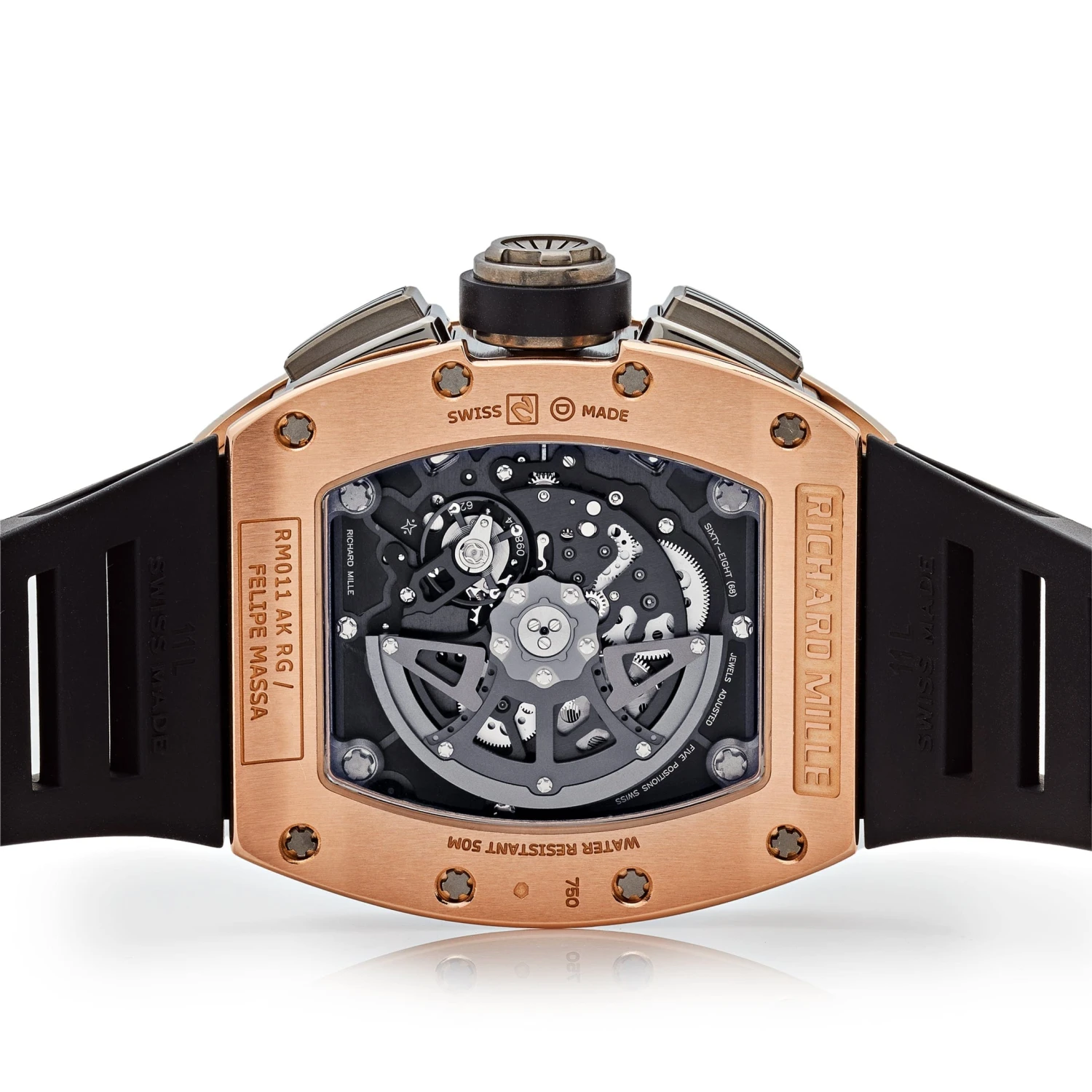 Richard Mille Richard Mille RM 011 Felipe Massa Chronograph Rose Gold 7 Richard Mille Richard Mille RM 011 Felipe Massa Chronograph Rose Gold - Image 7