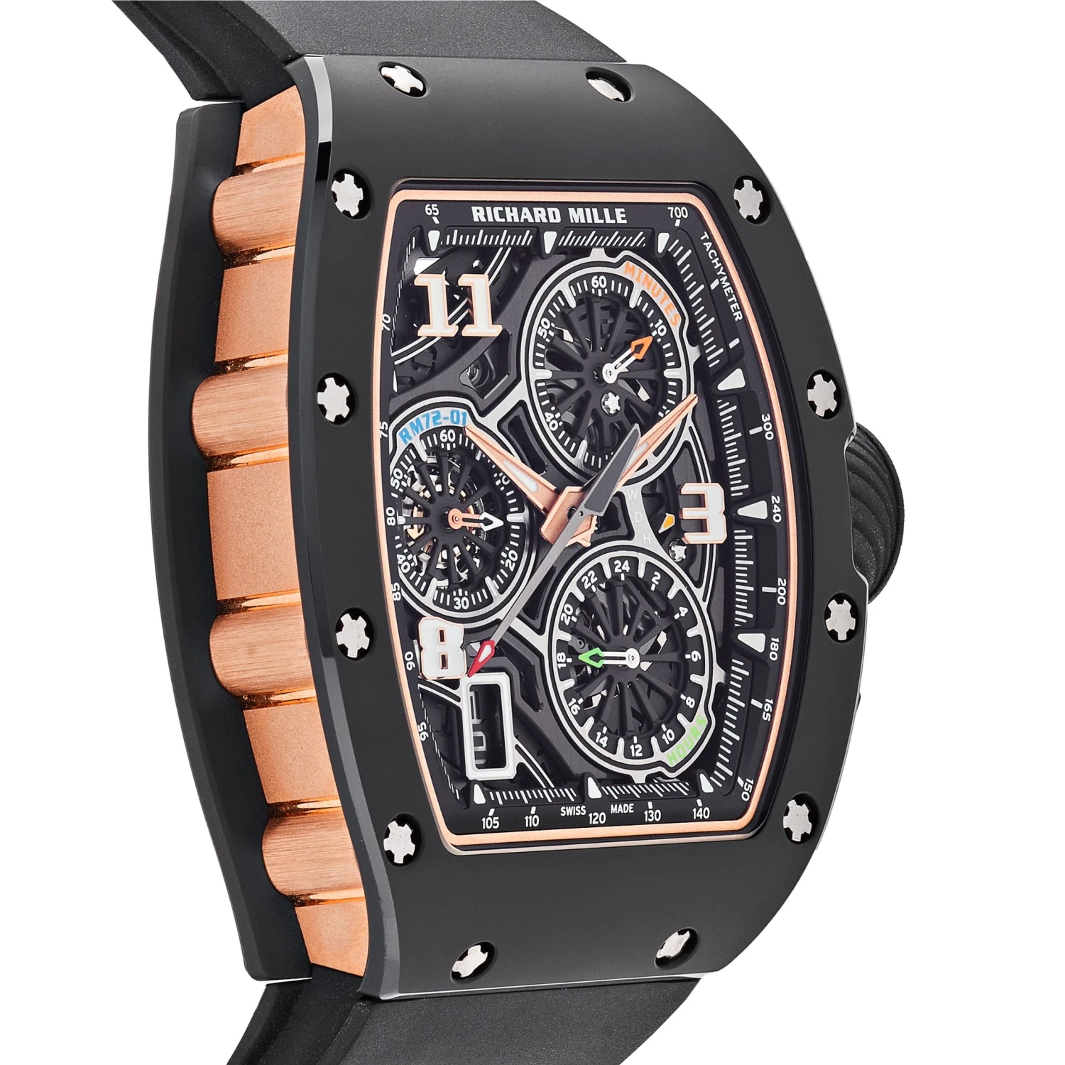Richard Mille Richard Mille RM 72-01 Lifestyle In-House Chronograph Black Ceramic 4 Richard Mille Richard Mille RM 72-01 Lifestyle In-House Chronograph Black Ceramic - Image 4