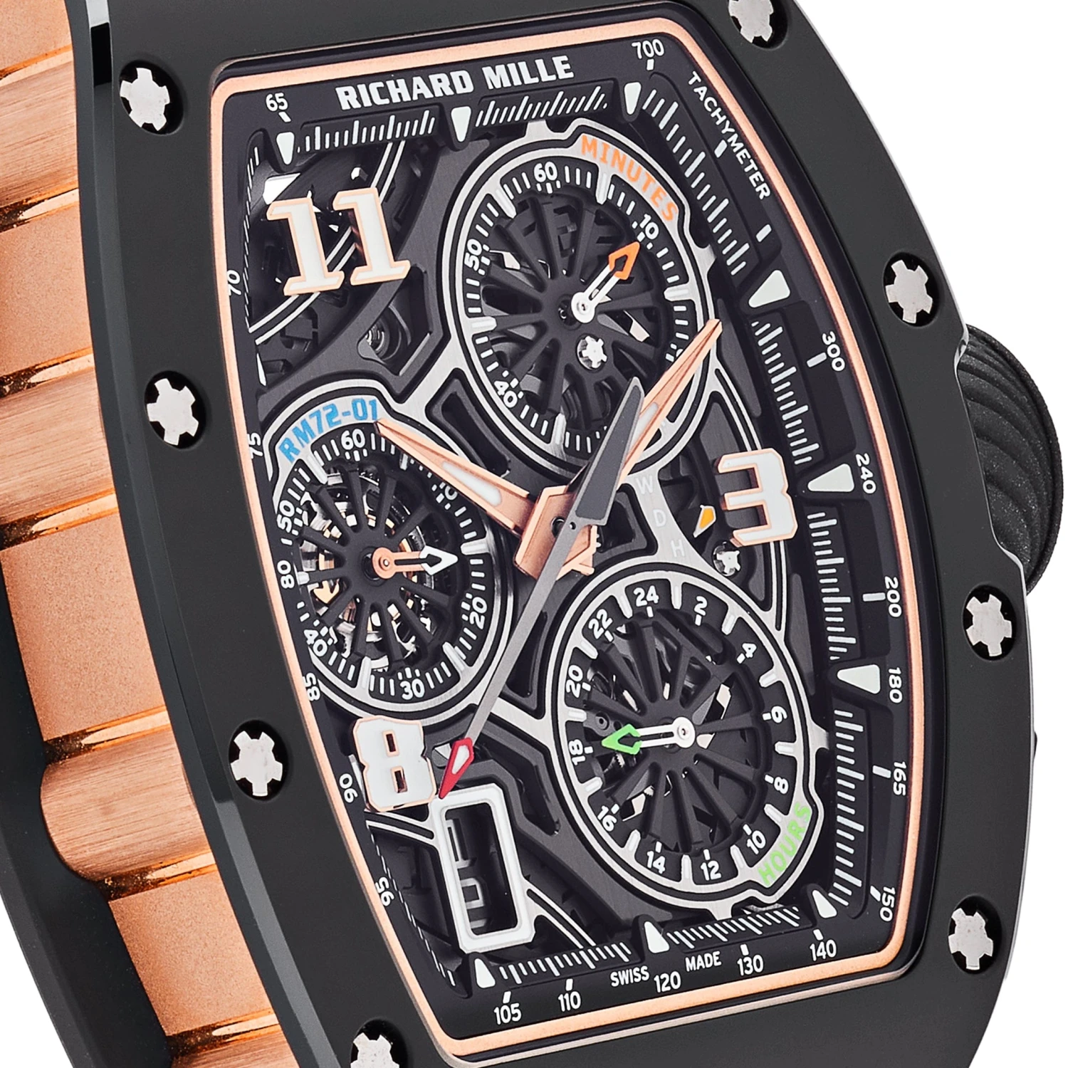 Richard Mille Richard Mille RM 72-01 Lifestyle In-House Chronograph Black Ceramic 5 Richard Mille Richard Mille RM 72-01 Lifestyle In-House Chronograph Black Ceramic - Image 5