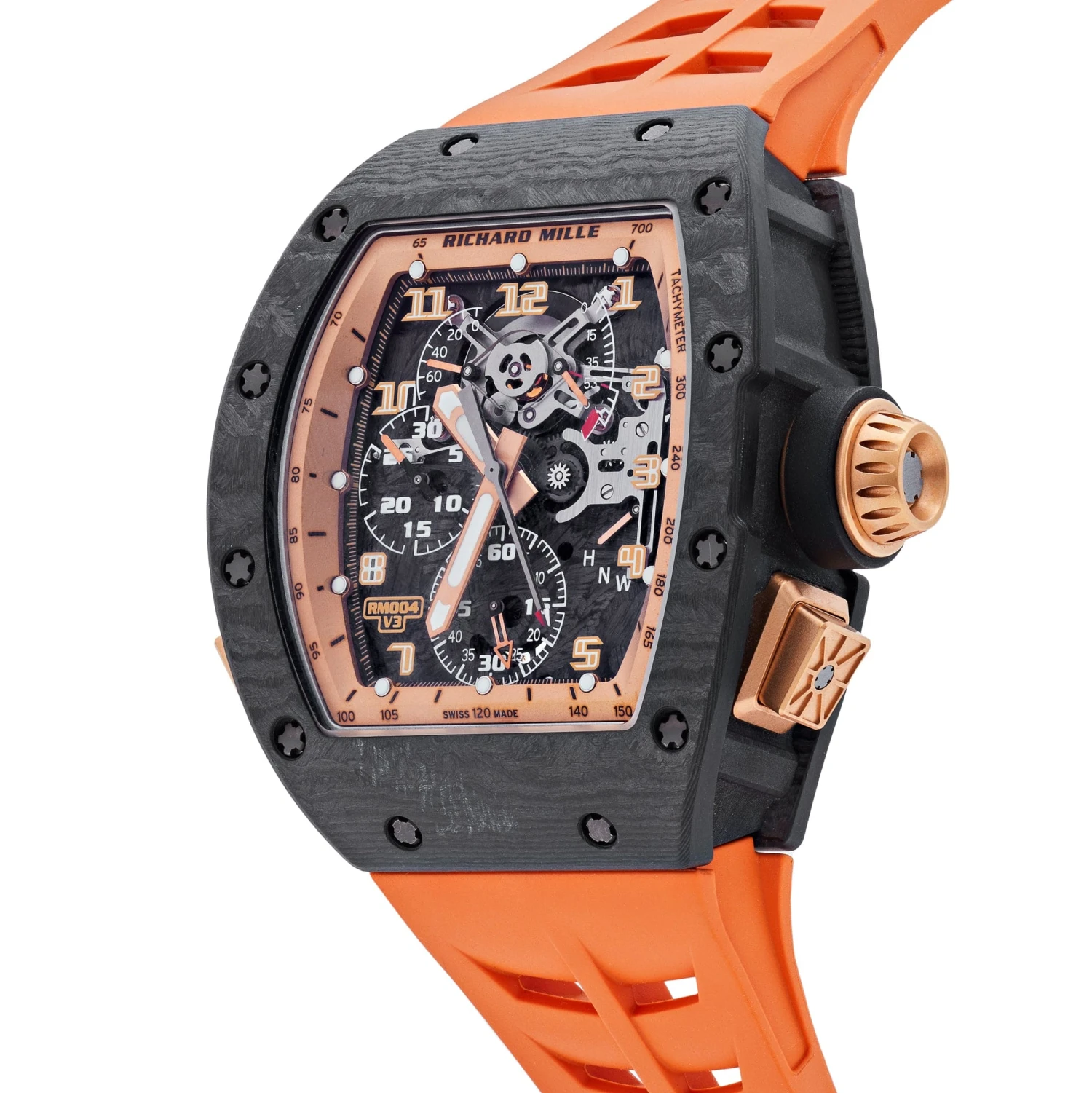 Richard Mille Richard Mille RM 004-V3 'Asia Edition' Carbon-TPT Rose Gold Limited Edition 3 Richard Mille Richard Mille RM 004-V3 'Asia Edition' Carbon-TPT Rose Gold Limited Edition - Image 3