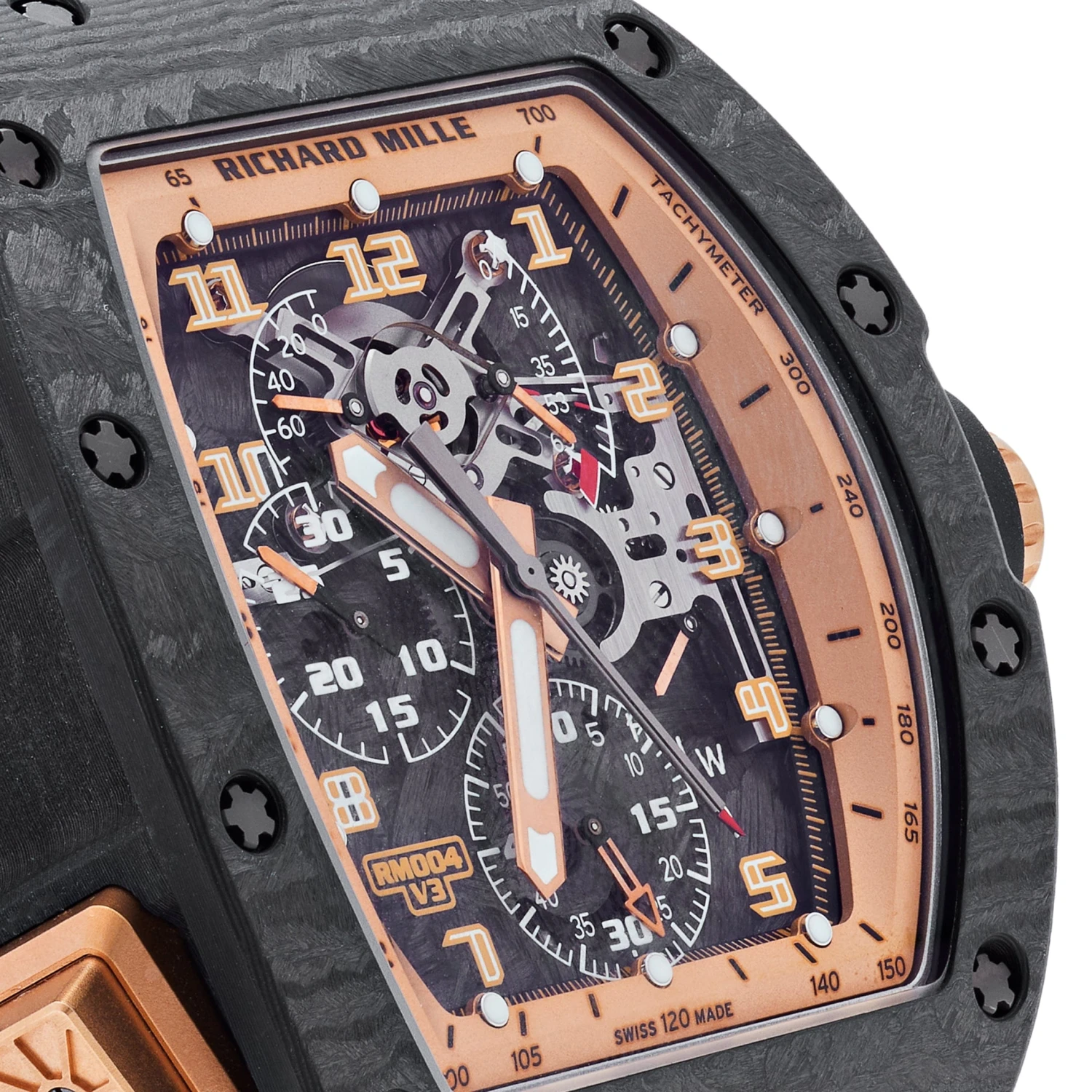 Richard Mille Richard Mille RM 004-V3 'Asia Edition' Carbon-TPT Rose Gold Limited Edition 5 Richard Mille Richard Mille RM 004-V3 'Asia Edition' Carbon-TPT Rose Gold Limited Edition - Image 5