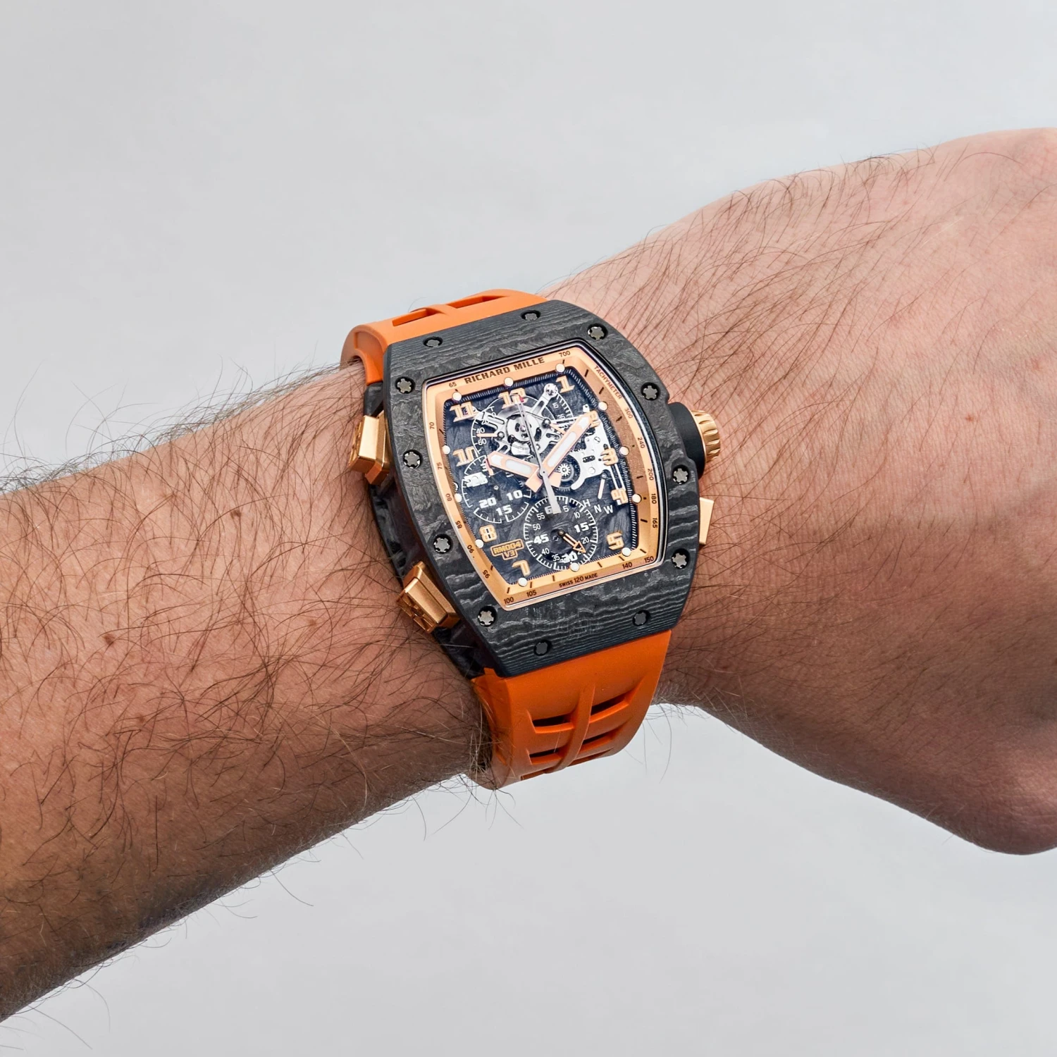 Richard Mille Richard Mille RM 004-V3 'Asia Edition' Carbon-TPT Rose Gold Limited Edition 2 Richard Mille Richard Mille RM 004-V3 'Asia Edition' Carbon-TPT Rose Gold Limited Edition - Image 2