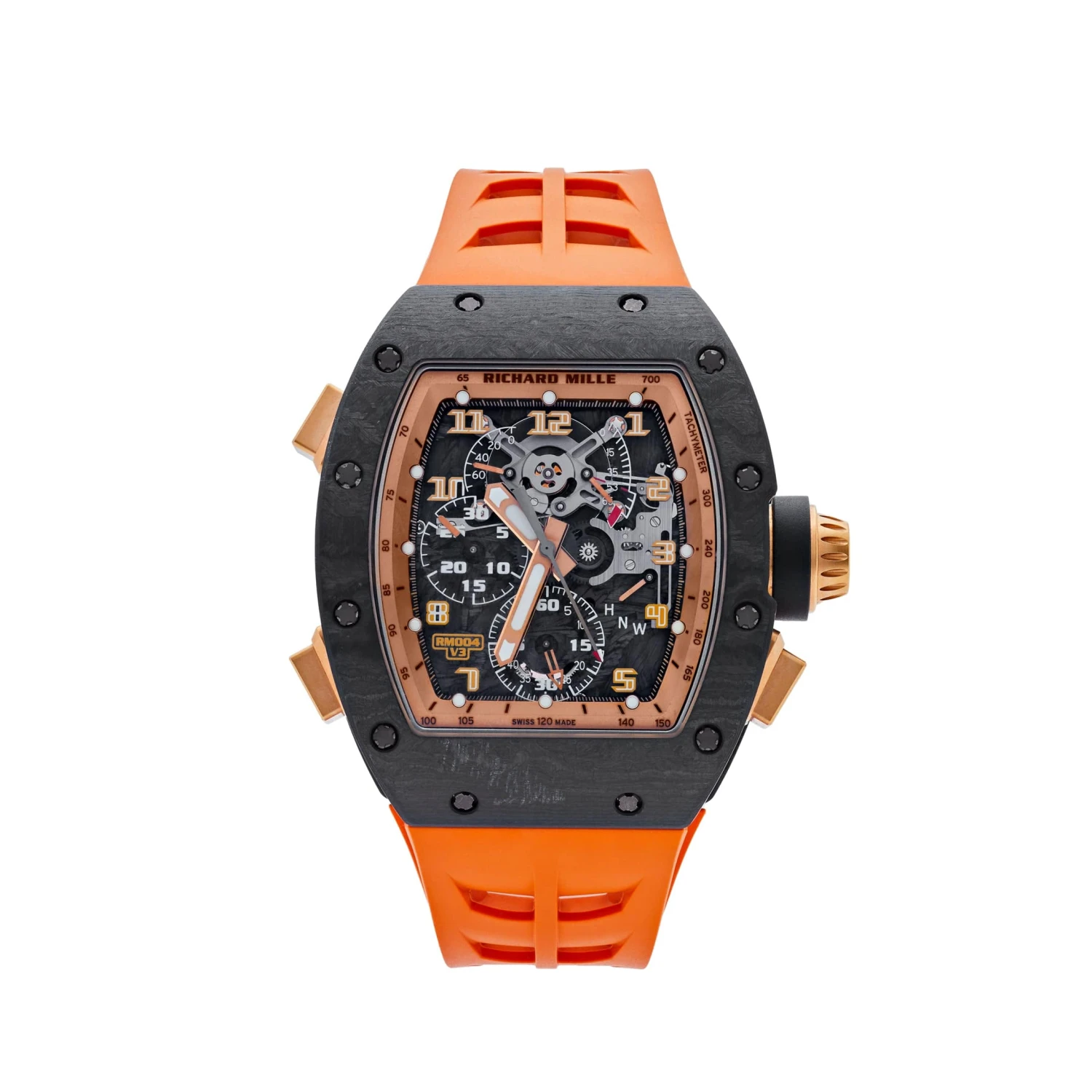 Richard Mille Richard Mille RM 004-V3 'Asia Edition' Carbon-TPT Rose Gold Limited Edition 1 Richard Mille Richard Mille RM 004-V3 'Asia Edition' Carbon-TPT Rose Gold Limited Edition