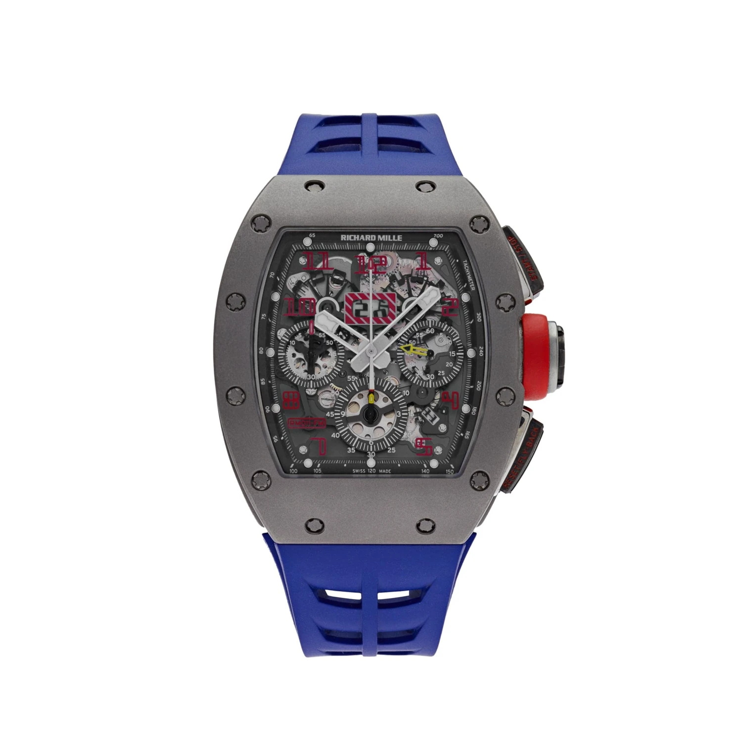 Richard Mille Richard Mille RM 011 Felipe Massa Sandblast Titanium Chronograph 1 Richard Mille Richard Mille RM 011 Felipe Massa Sandblast Titanium Chronograph