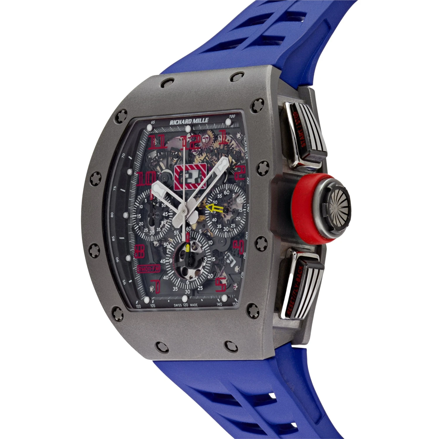 Richard Mille Richard Mille RM 011 Felipe Massa Sandblast Titanium Chronograph 2 Richard Mille Richard Mille RM 011 Felipe Massa Sandblast Titanium Chronograph - Image 2