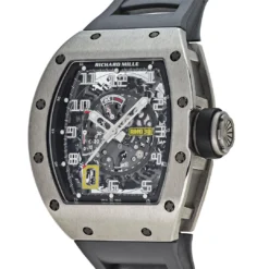 Richard Mille Richard Mille RM 030 Titanium (2021) -Horaluxis Sales Store richard mille rm 030 titanium with blue strap 2021 richard mille 41057195917556
