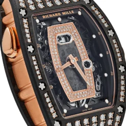 Richard Mille Richard Mille RM 037 Rose Gold Carbon TPT Diamond Set -Horaluxis Sales Store richard mille rm 037 rose gold carbon tpt diamond set richard mille 40416309149940