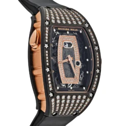 Richard Mille Richard Mille RM 037 Rose Gold Carbon TPT Diamond Set -Horaluxis Sales Store richard mille rm 037 rose gold carbon tpt diamond set richard mille 40416309641460